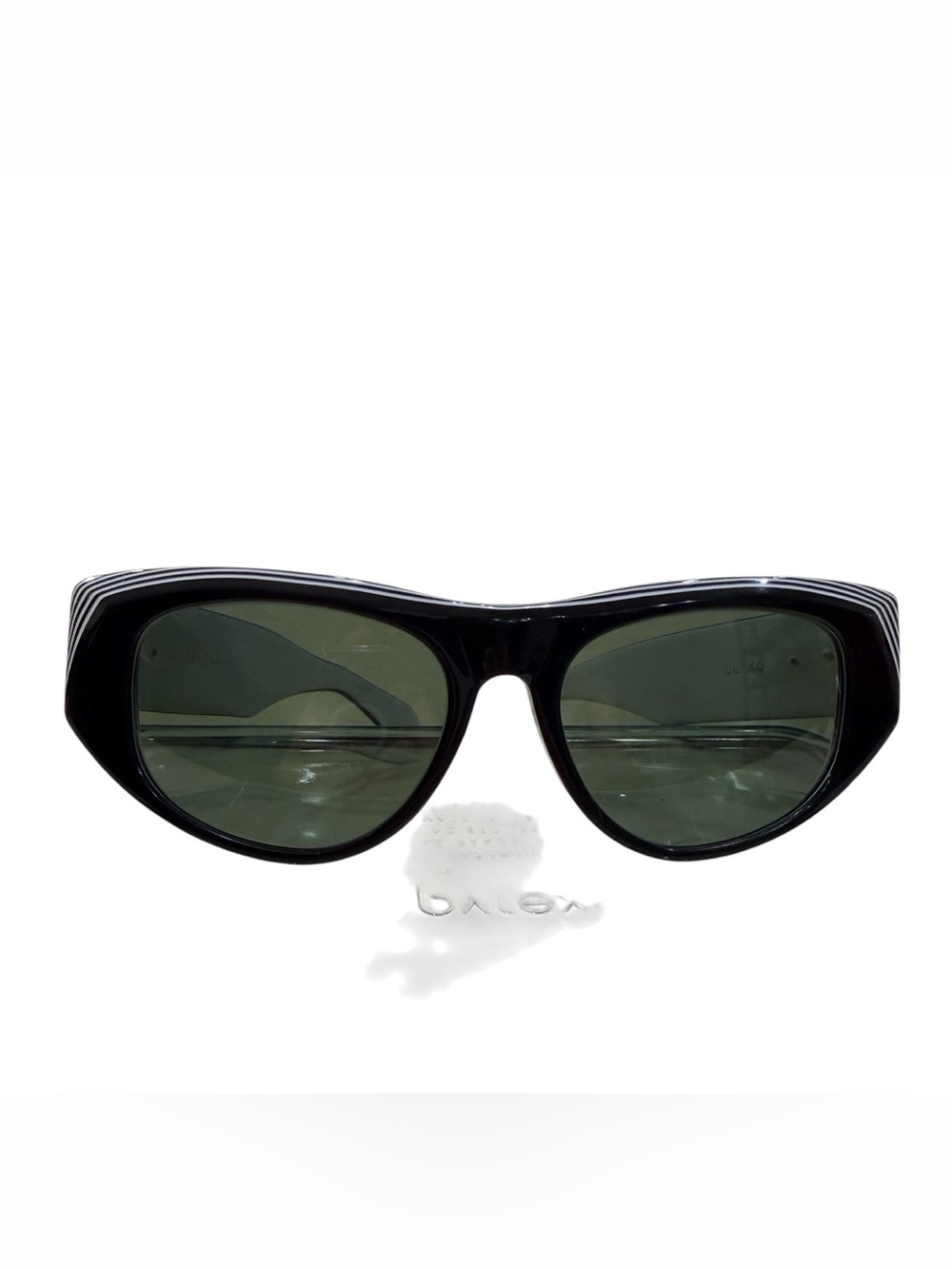Vintage B&L Ray-Ban Black DEKKO BL G-15Sunglasses Black White Stripe Rare - Picture 3 of 10